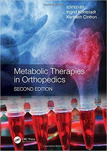 Metabolic Therapies in Orthopedics, Second Edition 2019 By Ingrid Kohlstadt