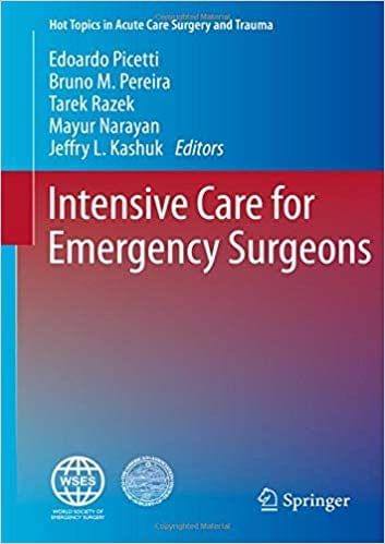 Intensive Care for Emergency Surgeons 2019 By Edoardo Picetti