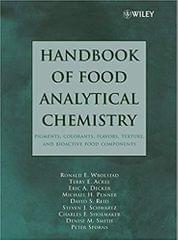HANDBOOK OF FOOD ANALYTICAL CHEMISTRY, VOLUME 2: PIGMENTS, COLORANTS, FLAVORS, TEXTURE, AND BIOACTIVE FOOD COMPONENTS(HARDCOVER)