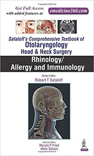 SATALOFF'S COMPREHENSIVE.TB.OF OTOLARY. HEAD&NECK SURGERY RHINOLOGY/ALLERY AND IMMUNOLOGY VOL.2 (SATALOFF'S COMPREHENSIVE TEXTBOOK OF OTOLARYNGOLOGY: HEAD AND NECK SURGERY)(HARDCOVER)