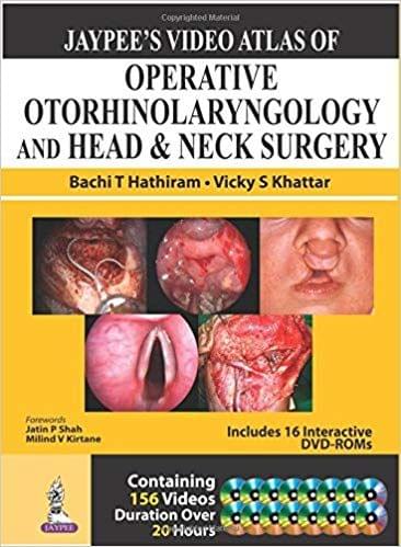 JAYPEE'S VIDEO ATLAS OF OPERATIVE ORORHINLOARYNGOLOGY & HEAD & NECK SURGERY 16 DVD(DVD-ROM)