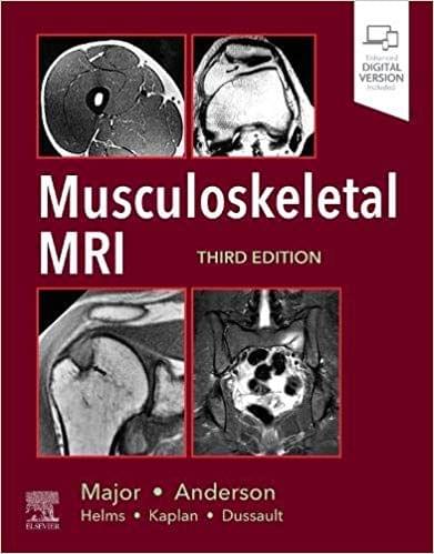 Musculoskeletal MRI 3rd Edition 2020 By helms