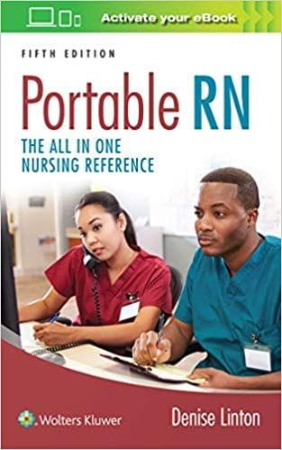 Portable RN: The All in One Nursing Reference, 5th Edition 2020 By Linton