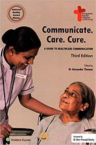 Communicate Care Cure 3rd Edition 2019 By Alexander Thomas