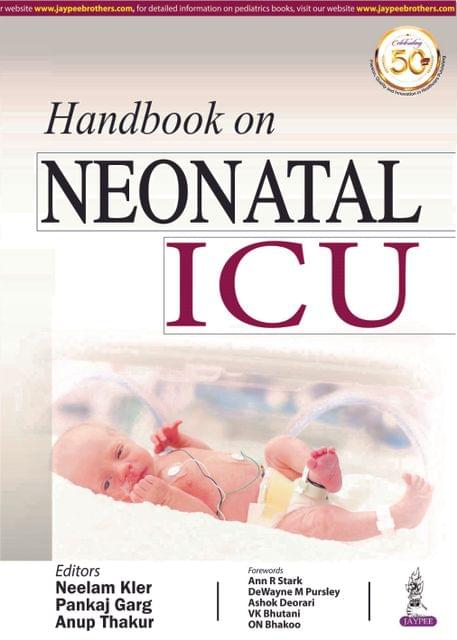 Handbook on Neonatal ICU 1st Edition 2020 By Neelam Kler